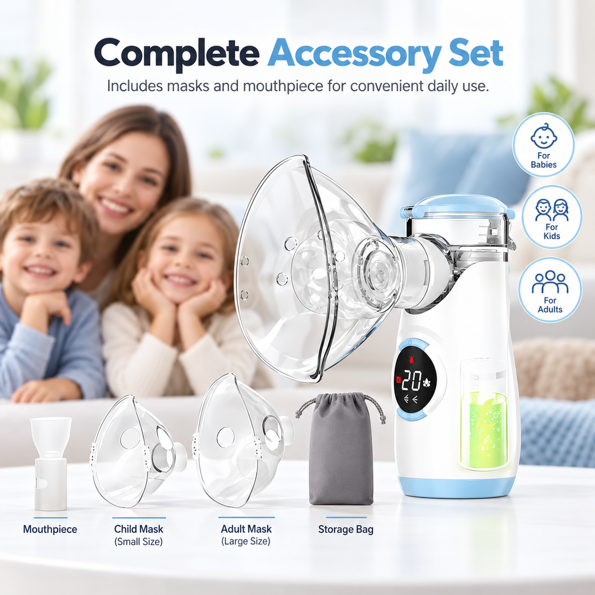 PureBreathe - Mesh Nebulizer