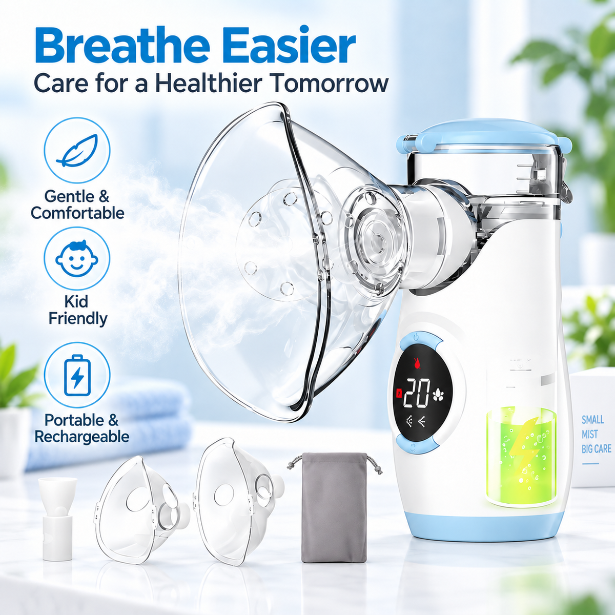 PureBreathe - Mesh Nebulizer