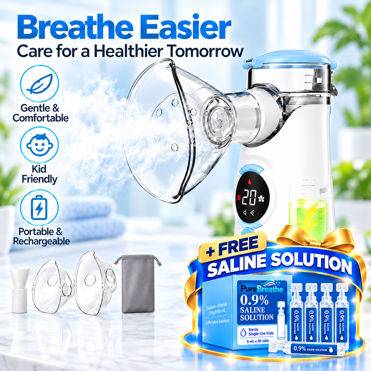 PureBreathe Mesh Nebulizer